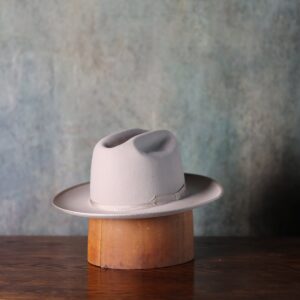 Cattleman Bound Edge Dress Felt Hat