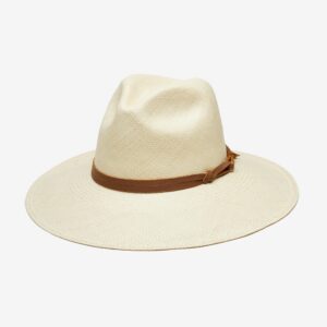 Rowan Straw Wide Brim Sun Hat with Classic Finish