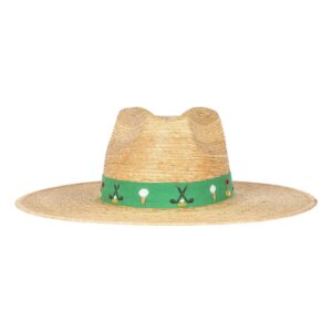 Golf Embroidered Palm Hat